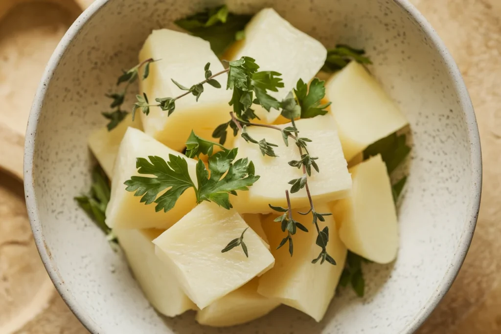 How to steam potatoes