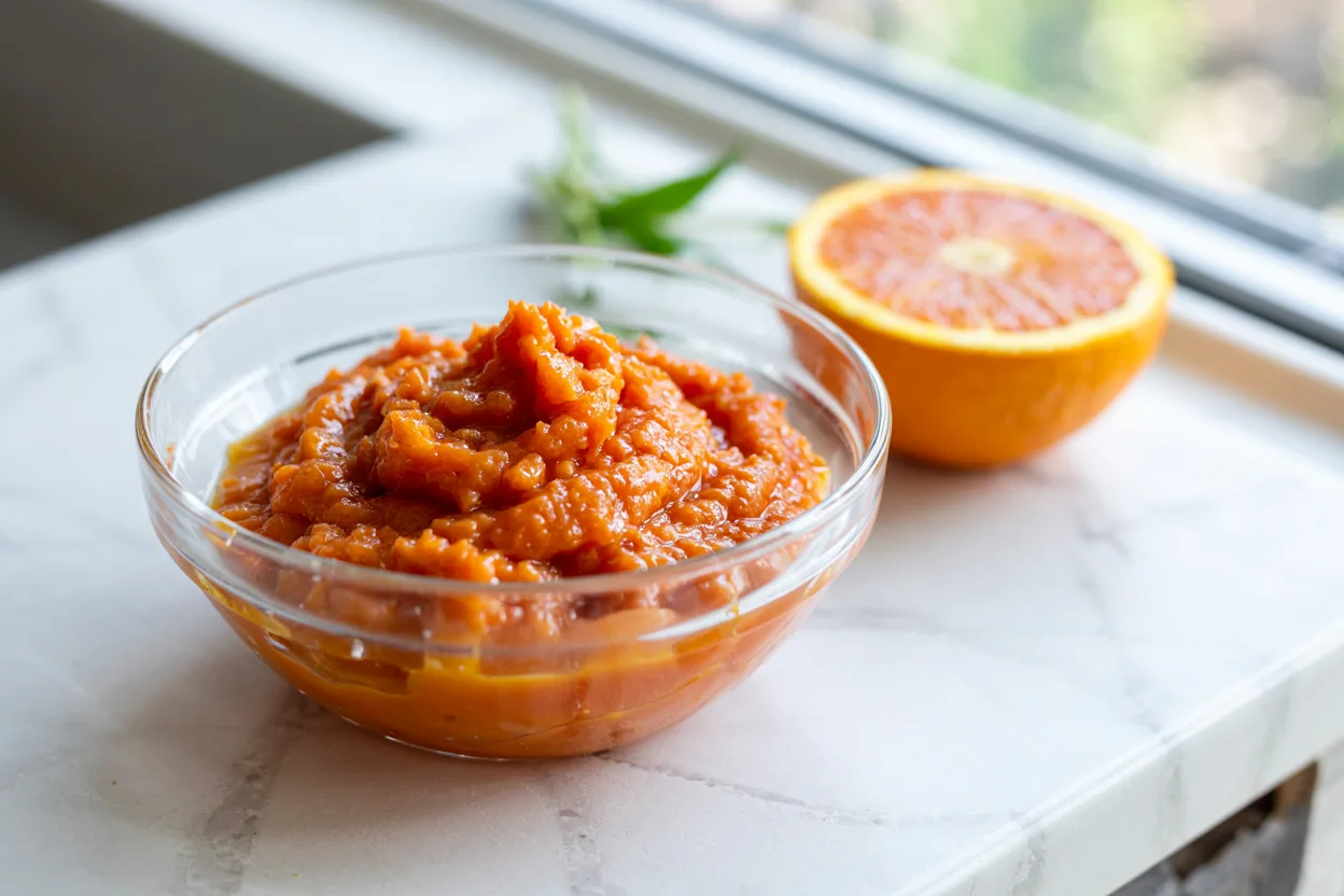 Orange puree