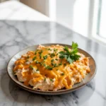 High Protein Buffalo Chicken Dip