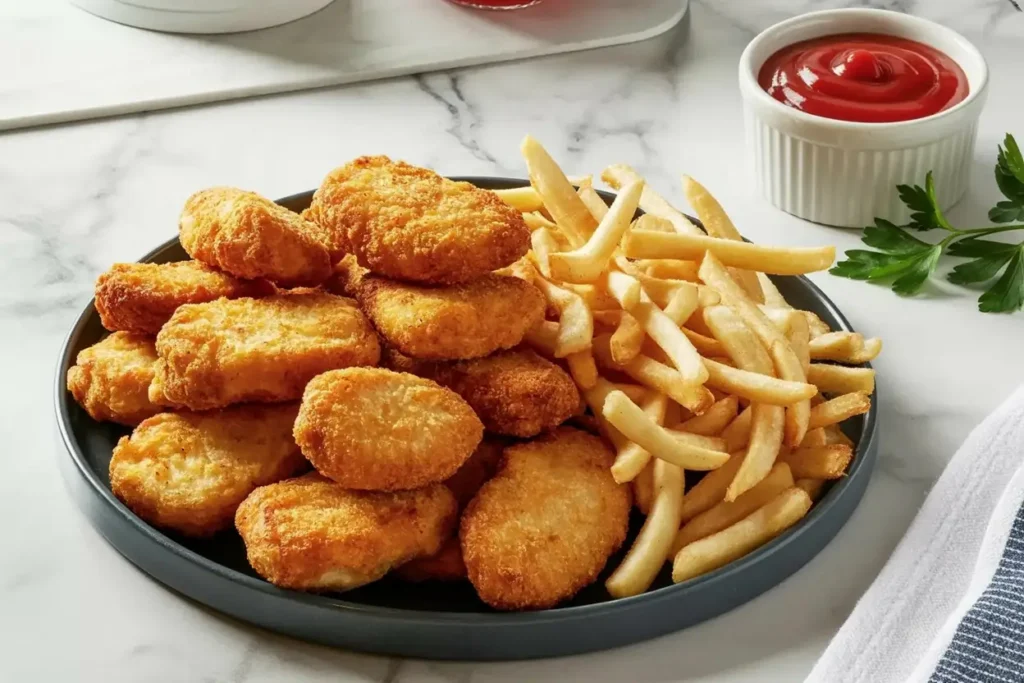 Chicken Nuggets and Fries